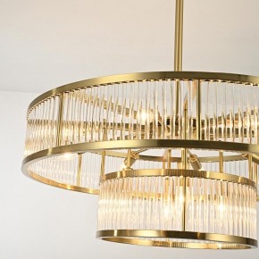 Люстра на штанге Imperiumloft RH Marais Round Chandelier D80 40,2668 в Озерске - ozersk.ok-mebel.com | фото 6
