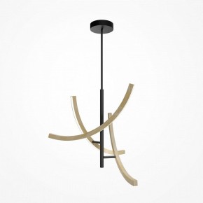 Люстра на штанге Maytoni Wabi MOD428PL-L27BK в Озерске - ozersk.ok-mebel.com | фото 2