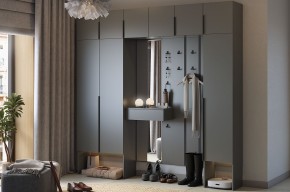МЕБЕЛЬСОН К32 Прихожая (графит) в Озерске - ozersk.ok-mebel.com | фото