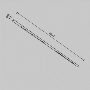 Модульный светильник Maytoni Points C101CL-L1000-24W3-6K-B в Озерске - ozersk.ok-mebel.com | фото 6