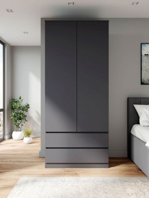 МОРИ МШ 900.2 Шкаф (графит) в Озерске - ozersk.ok-mebel.com | фото 3