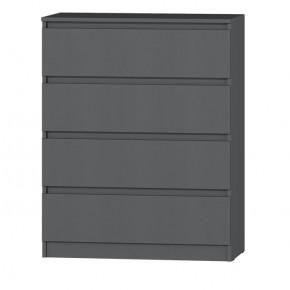 МС "Хилтон" Комод №1 800 (4 ящ.) графит в Озерске - ozersk.ok-mebel.com | фото 2