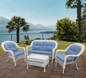 Набор уличный LV-520 White/Blue в Озерске - ozersk.ok-mebel.com | фото 2