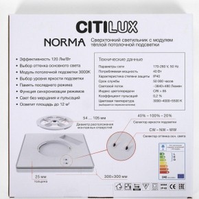 Накладной светильник Citilux Norma CL748K301 в Озерске - ozersk.ok-mebel.com | фото 8