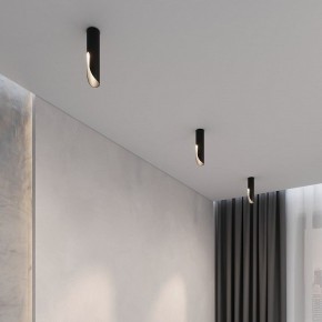 Накладной светильник Elektrostandard Apex 25113/LED 7W 3000K черный в Озерске - ozersk.ok-mebel.com | фото 3