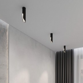 Накладной светильник Elektrostandard Apex 25113/LED 7W 4000K черный в Озерске - ozersk.ok-mebel.com | фото 3