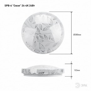 Накладной светильник Эра Классик SPB-6-24-4K (C) в Озерске - ozersk.ok-mebel.com | фото 6