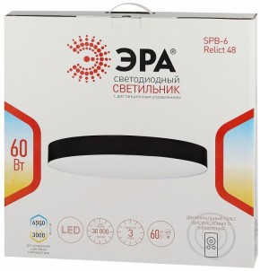 Накладной светильник Эра Relict Relict 48 Pult SPB-6-60-RC BK в Озерске - ozersk.ok-mebel.com | фото 8