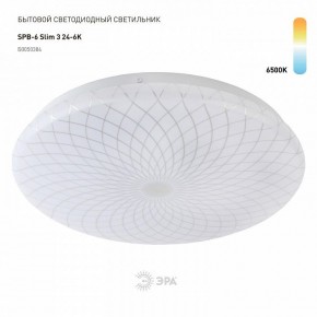 Накладной светильник Эра Slim SPB-6 Slim 3 24-6K в Озерске - ozersk.ok-mebel.com | фото 2