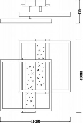 Накладной светильник Escada Stellar 10215/2LED в Озерске - ozersk.ok-mebel.com | фото 6