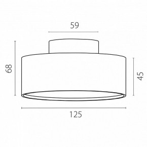 Накладной светильник Lightstar Acuto 215947 в Озерске - ozersk.ok-mebel.com | фото 3