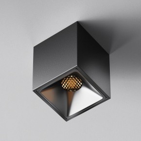Накладной светильник Maytoni Alfa LED C065CL-8W2.7K-SQ-B в Озерске - ozersk.ok-mebel.com | фото 2