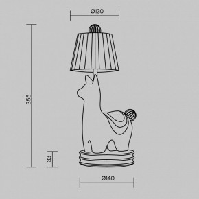Настольная лампа декоративная Maytoni Senor Alpaca MOD377TL-L5W3K в Озерске - ozersk.ok-mebel.com | фото 10