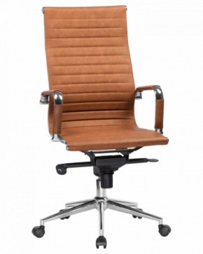 Офисное кресло для руководителей DOBRIN CLARK LMR-101F светло-коричневый №321 в Озерске - ozersk.ok-mebel.com | фото