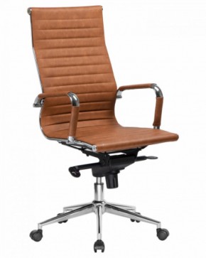 Офисное кресло для руководителей DOBRIN CLARK LMR-101F светло-коричневый №321 в Озерске - ozersk.ok-mebel.com | фото 2