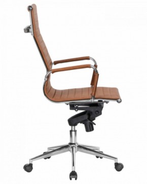 Офисное кресло для руководителей DOBRIN CLARK LMR-101F светло-коричневый №321 в Озерске - ozersk.ok-mebel.com | фото 3