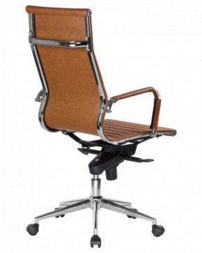 Офисное кресло для руководителей DOBRIN CLARK LMR-101F светло-коричневый №321 в Озерске - ozersk.ok-mebel.com | фото 4