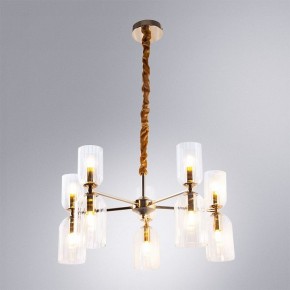 Подвесная люстра Arte Lamp Charm A1623LM-10GO в Озерске - ozersk.ok-mebel.com | фото 3
