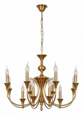 Подвесная люстра Arte Lamp Collinetta A4094LM-12PB в Озерске - ozersk.ok-mebel.com | фото 2