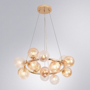 Подвесная люстра Arte Lamp Etereo A5261LM-15GO в Озерске - ozersk.ok-mebel.com | фото 3