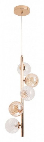 Подвесная люстра Arte Lamp Etereo A5261SP-5GO в Озерске - ozersk.ok-mebel.com | фото 2