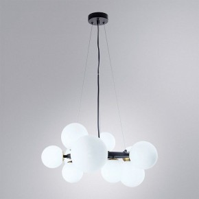 Подвесная люстра Arte Lamp Gemini A2243SP-10BK в Озерске - ozersk.ok-mebel.com | фото 3