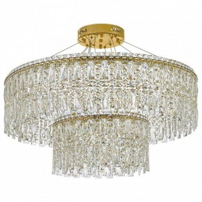 Подвесная люстра Arti Lampadari Ovindoli Gold Ovindoli L 1.5.80+40.100 G в Озерске - ozersk.ok-mebel.com | фото 2