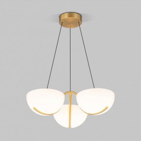 Подвесная люстра Eurosvet Emisfero 50083/3 LED золото в Озерске - ozersk.ok-mebel.com | фото 2