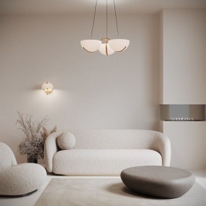 Подвесная люстра Eurosvet Emisfero 50083/3 LED золото в Озерске - ozersk.ok-mebel.com | фото 4