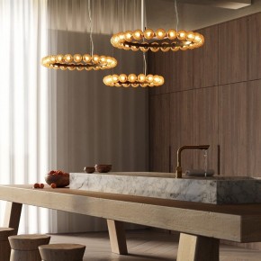 Подвесная люстра Maytoni Ambre MOD331PL-L42BS3K в Озерске - ozersk.ok-mebel.com | фото 3