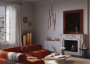Подвесная люстра Maytoni Bubble dream MOD383PL-L40BBS3K в Озерске - ozersk.ok-mebel.com | фото 5
