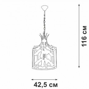 Подвесная люстра Vitaluce V3926 V3926-1/8 в Озерске - ozersk.ok-mebel.com | фото 4