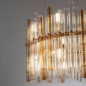 Подвесной светильник Arte Lamp Crystalla A4111LM-16GO в Озерске - ozersk.ok-mebel.com | фото 3