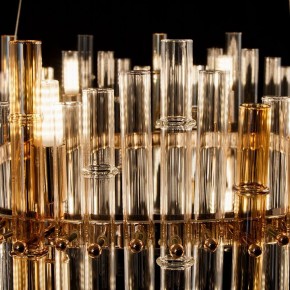 Подвесной светильник Arte Lamp Crystalla A4111LM-16GO в Озерске - ozersk.ok-mebel.com | фото 6