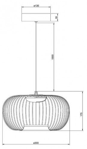 Подвесной светильник Arte Lamp Flare A3527SP-12BK в Озерске - ozersk.ok-mebel.com | фото 3
