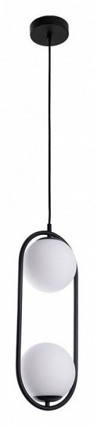 Подвесной светильник Arte Lamp Matisse A7745SP-2BK в Озерске - ozersk.ok-mebel.com | фото 2