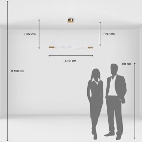 Подвесной светильник De City Мадлен 8 424017301 в Озерске - ozersk.ok-mebel.com | фото 8