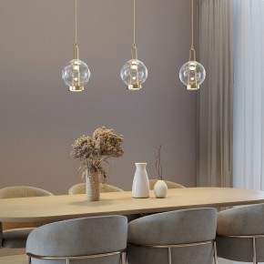Подвесной светильник Eurosvet Frasco 50267/1 LED латунь в Озерске - ozersk.ok-mebel.com | фото 3