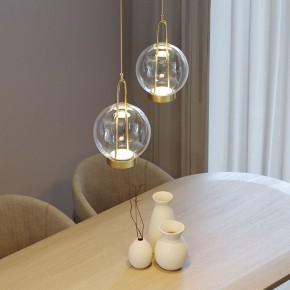 Подвесной светильник Eurosvet Frasco 50267/1 LED латунь в Озерске - ozersk.ok-mebel.com | фото 4