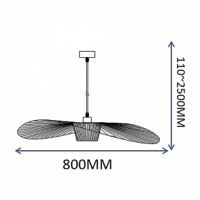 Подвесной светильник Imperiumloft HAT Black ﻿HAT01 в Озерске - ozersk.ok-mebel.com | фото 3