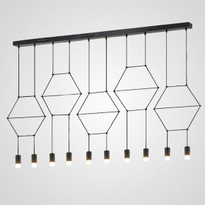 Подвесной светильник Imperiumloft Via Wireflow polyhedral Via01 в Озерске - ozersk.ok-mebel.com | фото