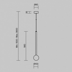 Подвесной светильник Maytoni Bubble dream MOD383PL-L4BS3K в Озерске - ozersk.ok-mebel.com | фото 4