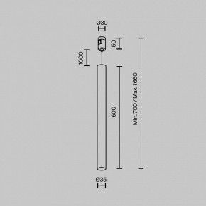 Подвесной светильник Maytoni Focus Led TR156-1-5W3K-BS в Озерске - ozersk.ok-mebel.com | фото 4