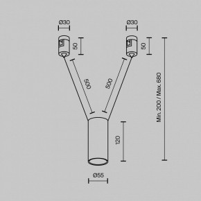 Подвесной светильник Maytoni Focus Led TR157-1-12W3K-B в Озерске - ozersk.ok-mebel.com | фото 5
