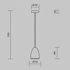 Подвесной светильник Maytoni Pilastro MOD430PL-01CM в Озерске - ozersk.ok-mebel.com | фото 5