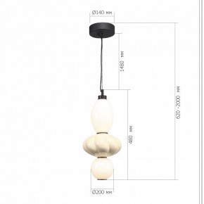 Подвесной светильник ST-Luce FLORENTINI SL6134.413.01 в Озерске - ozersk.ok-mebel.com | фото 4