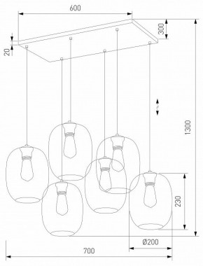 Подвесной светильник TK Lighting Elio 5974 Elio в Озерске - ozersk.ok-mebel.com | фото 3