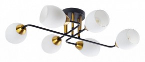 Потолочная люстра Arte Lamp Andrea A8141PL-6BK в Озерске - ozersk.ok-mebel.com | фото