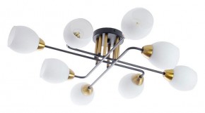 Потолочная люстра Arte Lamp Andrea A8141PL-8BK в Озерске - ozersk.ok-mebel.com | фото