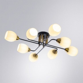Потолочная люстра Arte Lamp Andrea A8141PL-8BK в Озерске - ozersk.ok-mebel.com | фото 2